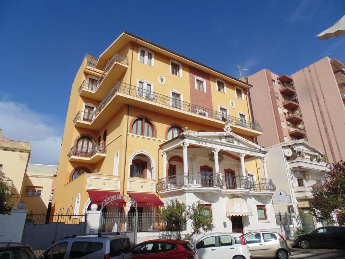 Euro Hotel Iglesias Bagian luar foto
